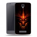 Дизайнерский силиконовый чехол для ZTE Blade L5 Diablo