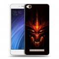 Дизайнерский силиконовый чехол для Xiaomi RedMi 4A Diablo