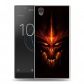 Дизайнерский пластиковый чехол для Sony Xperia L1 Diablo