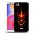 Дизайнерский пластиковый чехол для Xiaomi RedMi 6A Diablo