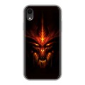 Дизайнерский силиконовый чехол для Iphone Xr Diablo