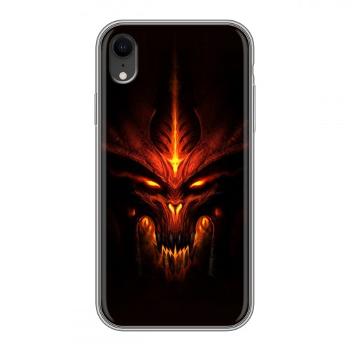 Дизайнерский силиконовый чехол для Iphone Xr Diablo