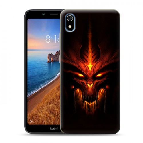 Дизайнерский силиконовый чехол для Xiaomi RedMi 7A Diablo