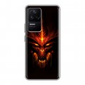 Дизайнерский силиконовый чехол для Xiaomi Poco F4 Diablo