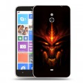 Дизайнерский пластиковый чехол для Nokia Lumia 1320 Diablo