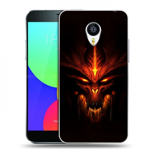 Дизайнерский пластиковый чехол для Meizu MX4 Pro Diablo