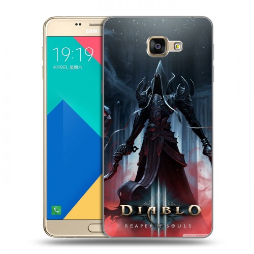 Дизайнерский силиконовый чехол для Samsung Galaxy A9 Diablo
