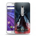 Дизайнерский пластиковый чехол для Lenovo Moto G Diablo