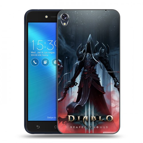 Дизайнерский силиконовый чехол для Asus ZenFone Live Diablo