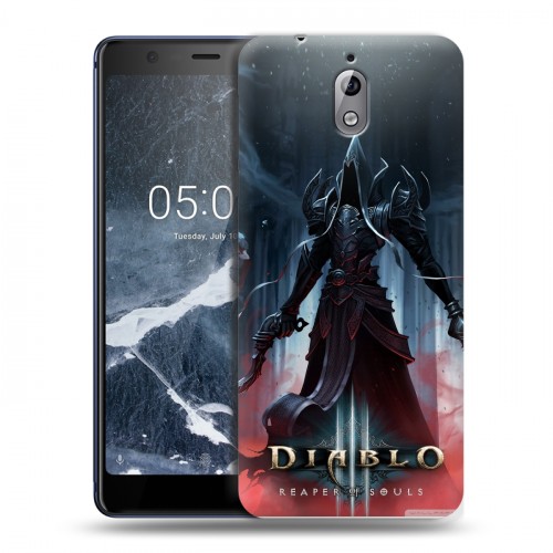 Дизайнерский силиконовый чехол для Nokia 3.1 Diablo