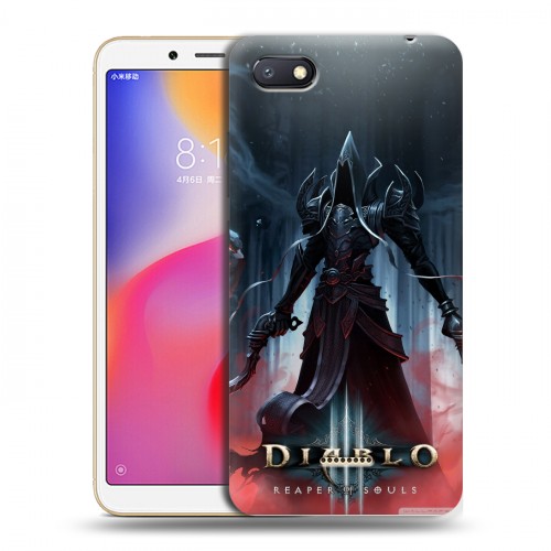 Дизайнерский пластиковый чехол для Xiaomi RedMi 6A Diablo