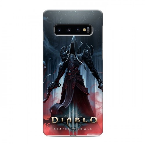 Дизайнерский силиконовый чехол для Samsung Galaxy S10 Diablo