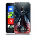 Дизайнерский пластиковый чехол для Nokia Lumia 620 Diablo