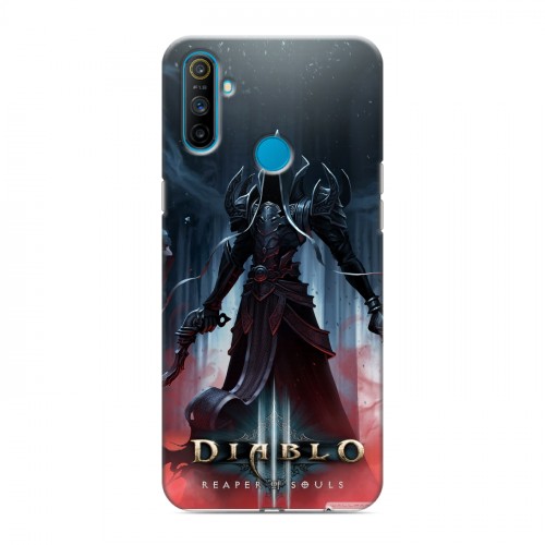 Дизайнерский силиконовый чехол для Realme C3 Diablo