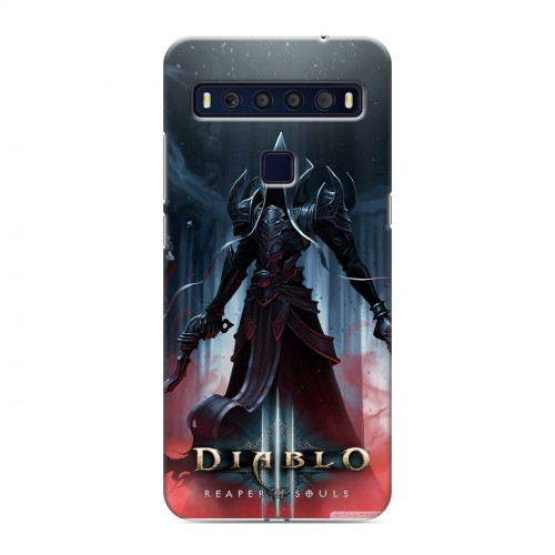 Дизайнерский пластиковый чехол для TCL 10L Diablo