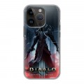 Дизайнерский силиконовый чехол для Iphone 14 Pro Diablo