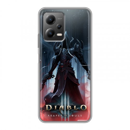 Дизайнерский силиконовый чехол для Xiaomi Poco X5 Diablo