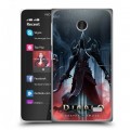 Дизайнерский пластиковый чехол для Nokia X Diablo