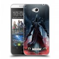 Дизайнерский пластиковый чехол для HTC Desire 616 Diablo