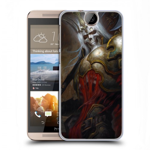 Дизайнерский пластиковый чехол для HTC One E9+ Diablo