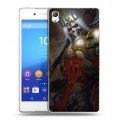 Дизайнерский пластиковый чехол для Sony Xperia Z3+ Diablo