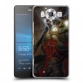 Дизайнерский пластиковый чехол для Microsoft Lumia 950 Diablo