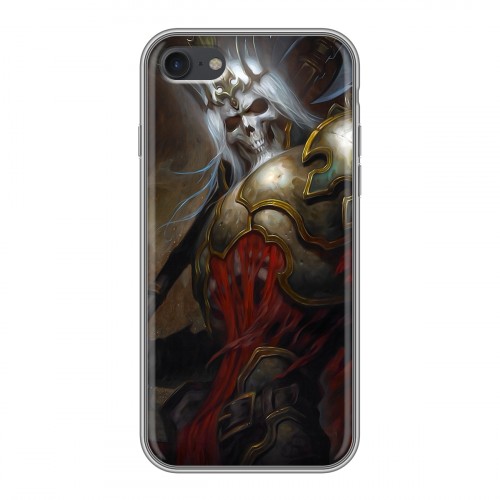 Дизайнерский силиконовый чехол для Iphone 7 Diablo