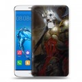 Дизайнерский пластиковый чехол для Huawei Nova Plus Diablo