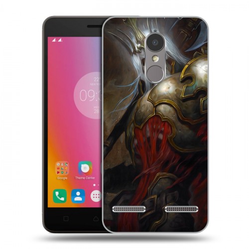 Дизайнерский силиконовый чехол для Lenovo K6 Diablo