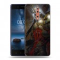 Дизайнерский пластиковый чехол для Nokia 8 Diablo