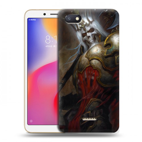 Дизайнерский пластиковый чехол для Xiaomi RedMi 6A Diablo