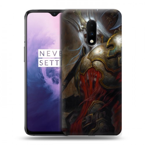 Дизайнерский пластиковый чехол для OnePlus 7 Diablo