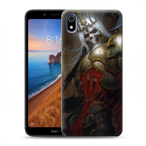 Дизайнерский силиконовый чехол для Xiaomi RedMi 7A Diablo