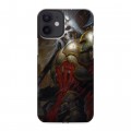 Дизайнерский силиконовый с усиленными углами чехол для Iphone 12 Mini Diablo