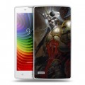 Дизайнерский пластиковый чехол для Lenovo S920 Diablo