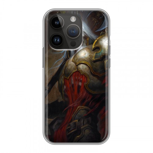 Дизайнерский силиконовый чехол для Iphone 14 Pro Diablo