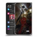 Дизайнерский пластиковый чехол для Nokia X Diablo