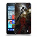 Дизайнерский пластиковый чехол для Microsoft Lumia 640 Diablo