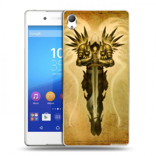 Дизайнерский пластиковый чехол для Sony Xperia Z3+ Diablo