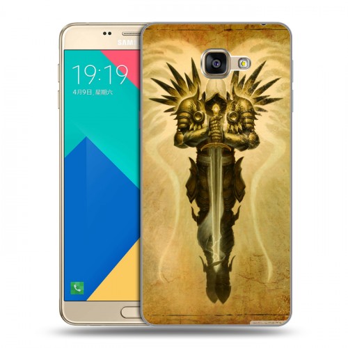 Дизайнерский силиконовый чехол для Samsung Galaxy A9 Diablo