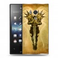 Дизайнерский пластиковый чехол для Sony Xperia acro S Diablo