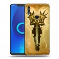 Дизайнерский силиконовый чехол для Alcatel 5V Diablo