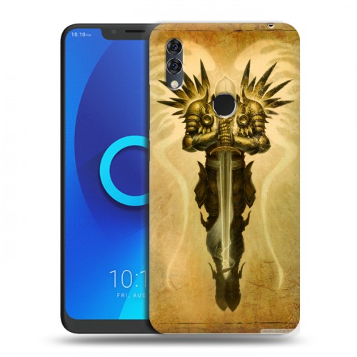 Дизайнерский силиконовый чехол для Alcatel 5V Diablo