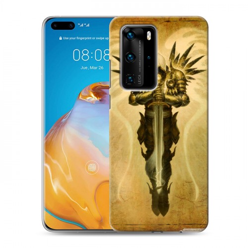 Дизайнерский пластиковый чехол для Huawei P40 Pro Diablo