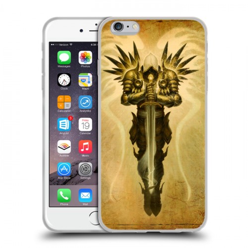 Дизайнерский силиконовый чехол для Iphone 6 Plus/6s Plus Diablo