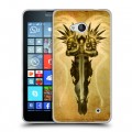 Дизайнерский пластиковый чехол для Microsoft Lumia 640 Diablo