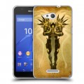 Дизайнерский пластиковый чехол для Sony Xperia E4g Diablo