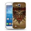 Дизайнерский пластиковый чехол для Samsung Galaxy Premier Diablo