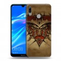 Дизайнерский пластиковый чехол для Huawei Y6 (2019) Diablo