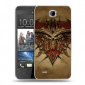 Дизайнерский силиконовый чехол для HTC Desire 300 Diablo